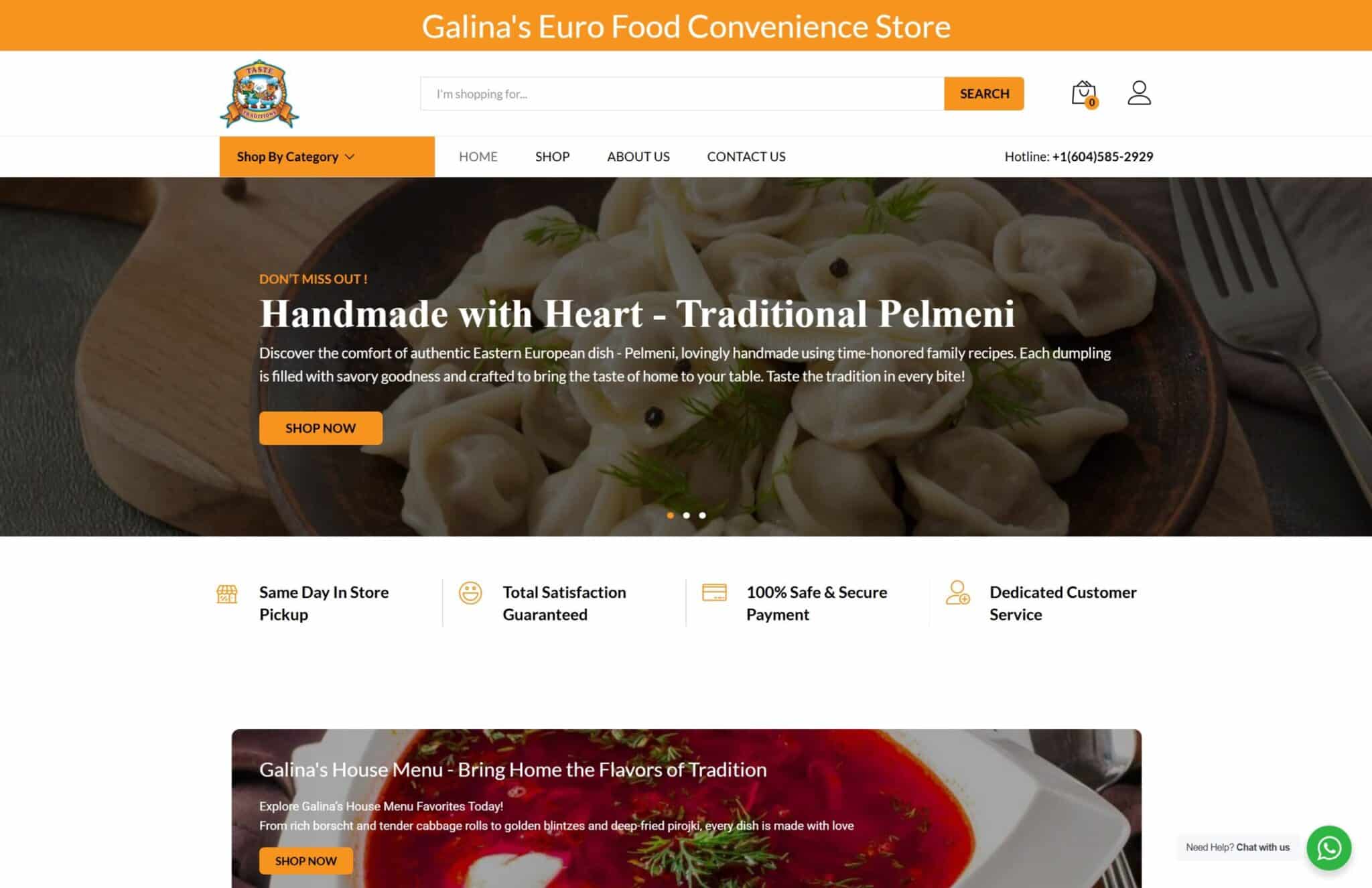 Cypherus offers expert web design services. Learn how we helped a deli grow online with a custom e-commerce website.